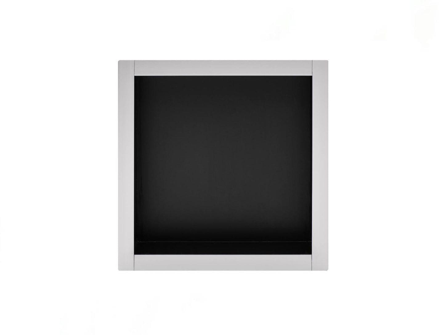black shower niche