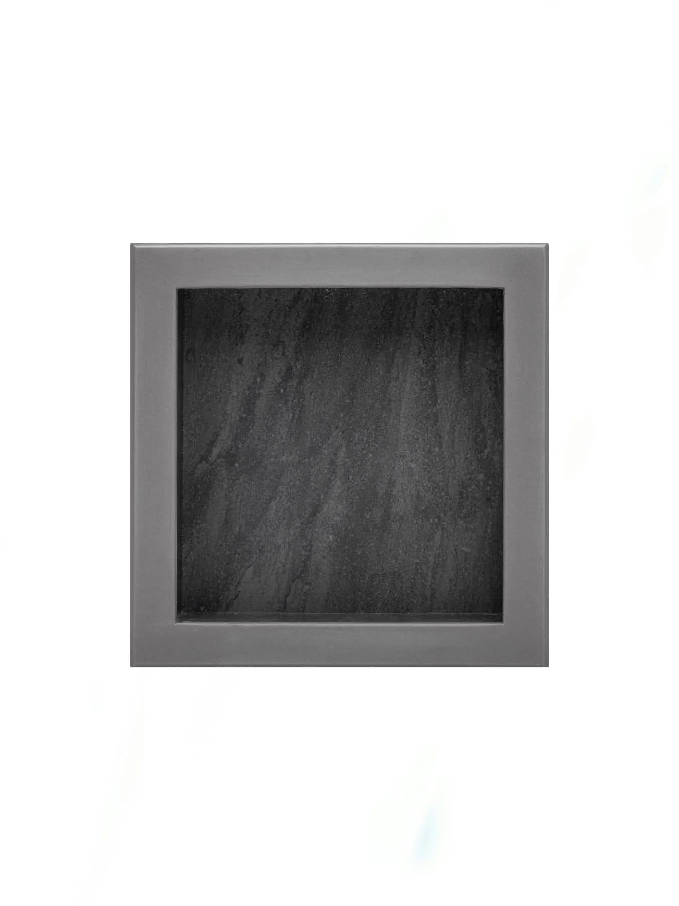 gray shower niche